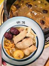 📍深圳必吃。養生火鍋🍲 錦煲·野生菌墨脫石鍋土雞