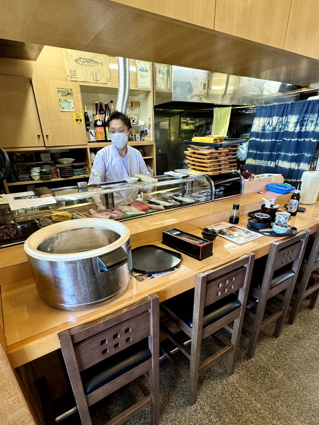 【北九州旅行】関門海峡を一望できるお寿司屋さん
