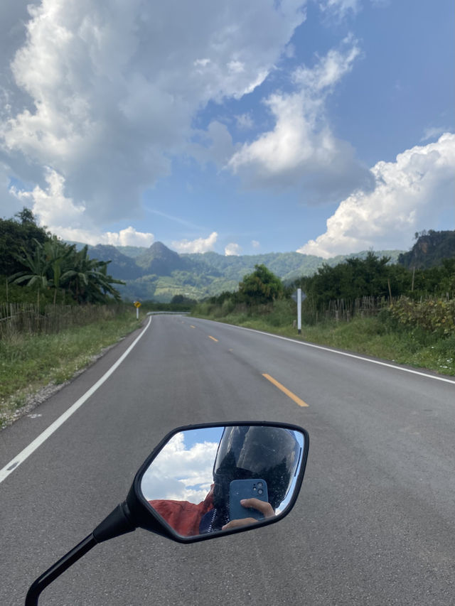 สวนคุณปู่ บ้านผาฮี้ |  จ.เชียงราย 🏡⛰️⛅️🧋
