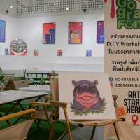 พิกัด Art Workshop ที่ Metro Art MRT พหลโยธิน 🚇