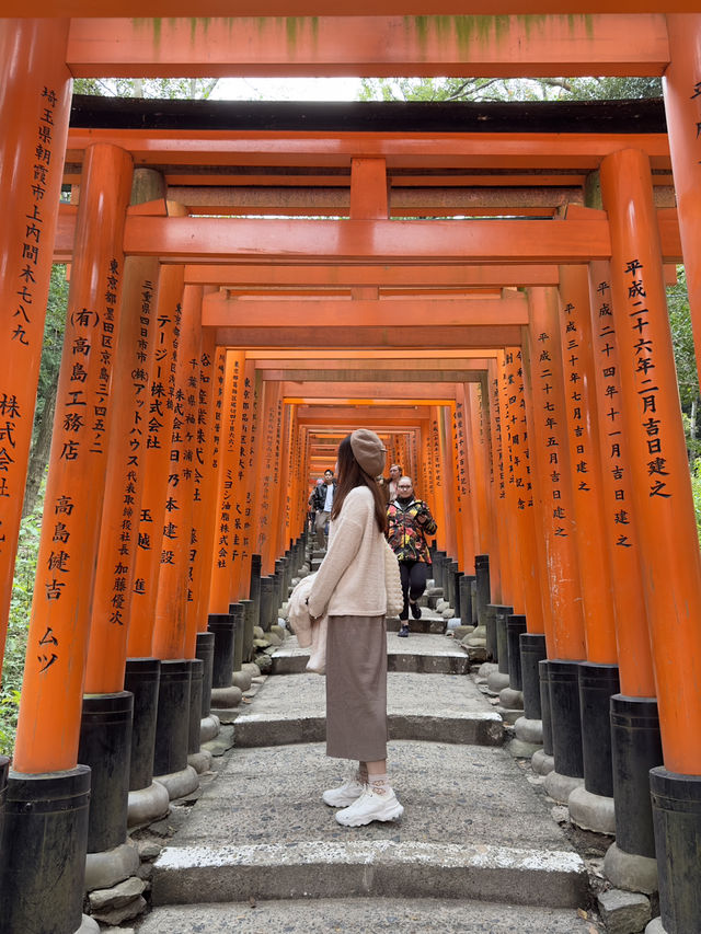 勁多打卡位！京都伏見稻荷大社⛩️