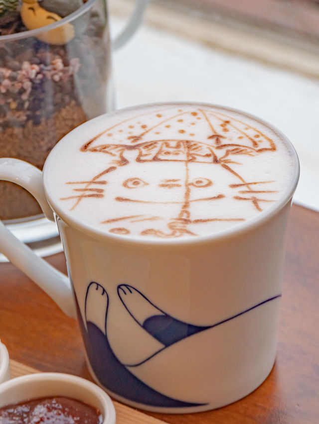 【台湾】最強にかわいいジブリカフェみつけた🌿🤍店全体がジブリの世界🔆 　