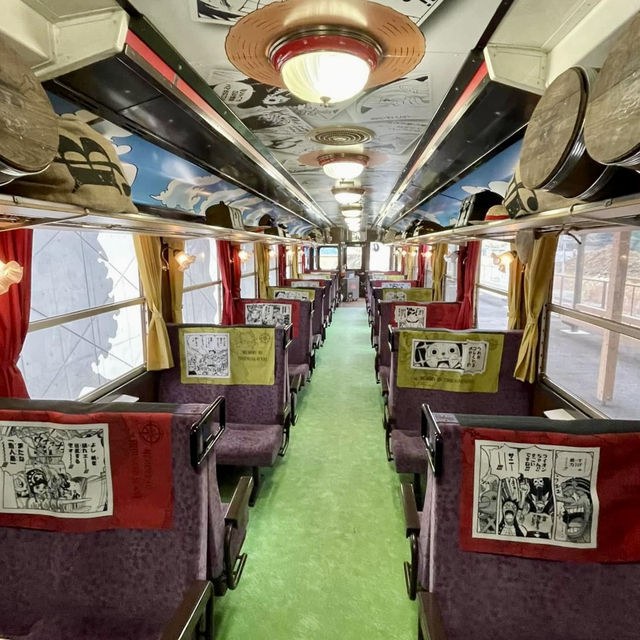 南阿蘇鐵道（千陽號）-海賊王為主題的「千陽號」列車