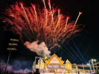 ชมกระทงสาย เวทีกลางน้ำปิง ลอยกระทงจังหวัดตาก