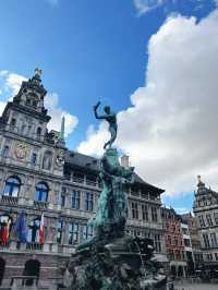 比利時🇧🇪 安特衛普｜布拉博噴泉⛲️
