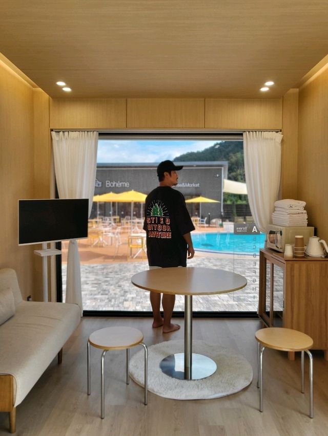 유황온천을 즐길수 있는 완주 신상 리조트