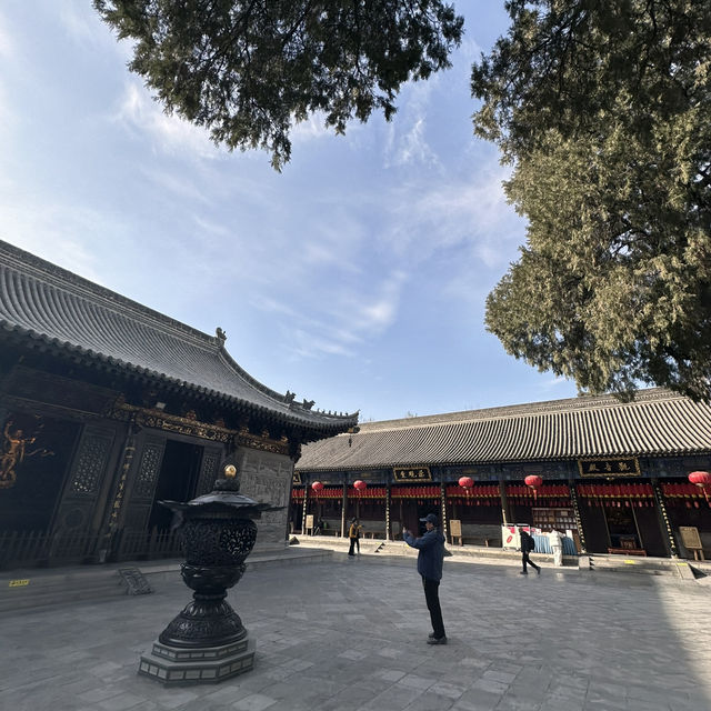 Go to the temple on your birthday, why not?