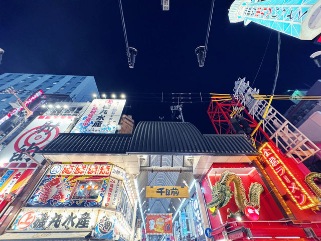 大阪 - 心齋橋筋商店街的震撼之旅 🌟