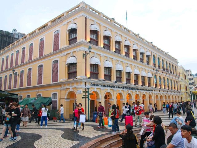 Senado Square แหล่งช้อปปิ้ง ย่านดังมาเก๊า