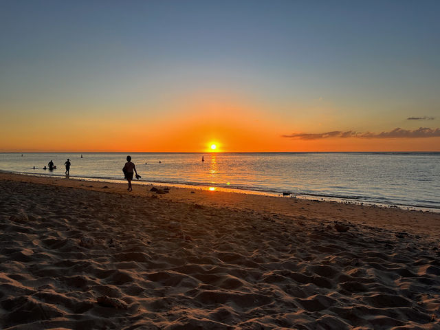 【モーリシャス】絶景の夕日が見れるビーチ🏖️