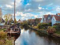 River town Edem - boating around the Dutch canals 🛶