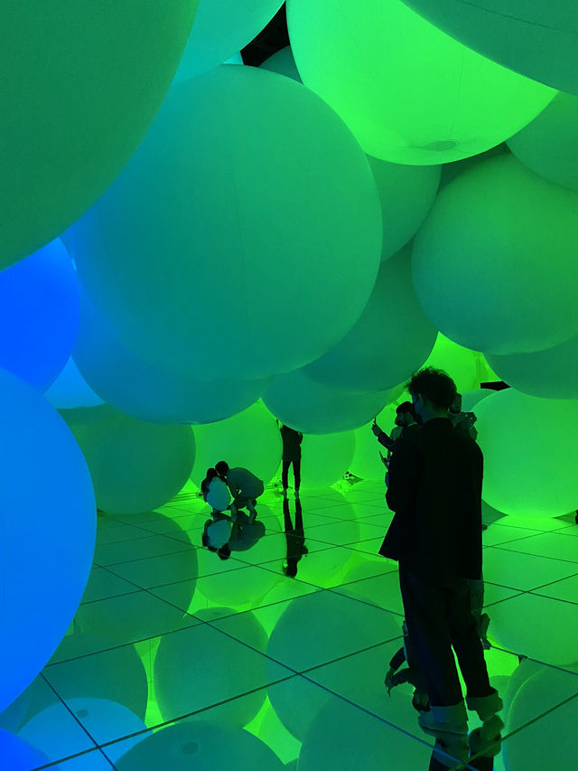 📍東京最美室內景點 Teamlab Planets