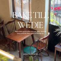 #คาเฟ่นครปฐม BAKE TILL WE DIE 🪑🧸🍮
