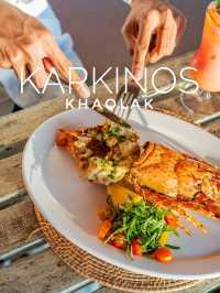 Karkinos Khaolak ร้านอร่อยริมทะเล เขาหลัก จ.พังงา
