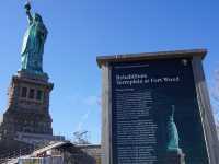 【ニューヨーク🗽】自由の女神を眺めてみた！
