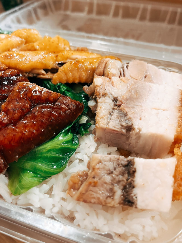 🇭🇰香港美食探店🍚 滿香燒鵝皇 好吃的三寶飯不用大排長龍！