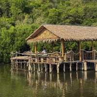 สภากาแฟกลางน้ำ กองเรือตรวจอ่าว อ.สัตหีบ จ.ชลบุรี