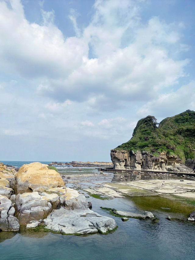 和平島地質公園：吹海風、看奇岩、玩海水，一天超滿足！