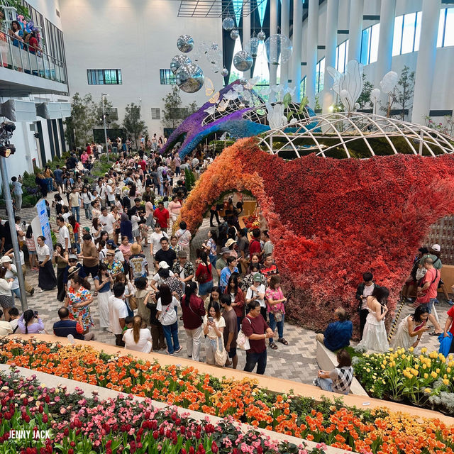 🌺🌸 #แลนด์มาร์คใหม่ระยอง  WondrousBloom 🌷