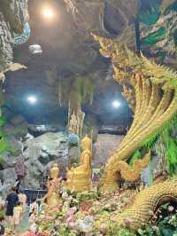 พาไปชมถ้ำพญานาค ที่วัดมณีวงศ์ นครนายก