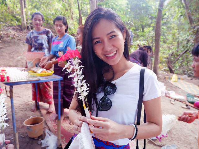 วัดกลางน้ำ - วัดวังก์วิเวการาม สังขละบุรี