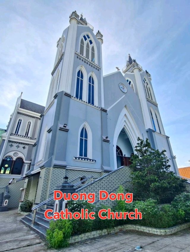 ชมโบสถ์สวย🛕 Duong Dong Catholic Church