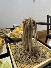 【福岡グルメ】自家製粉の蕎麦で毎朝打たれる外一蕎麦が食べられるお店🥢