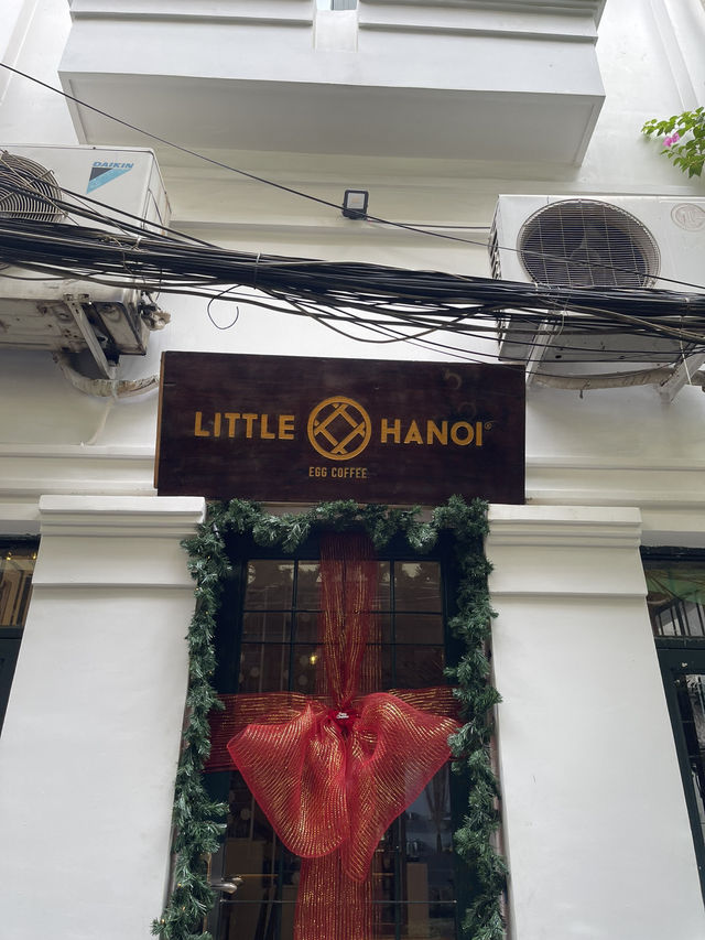 กาแฟไข่ ที่ Little hanoi ☕️🥚