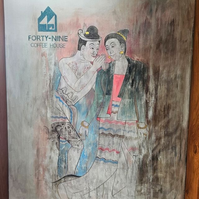 คาเฟ่สุดฟิน ในปั๊มน้ำมัน - FORTY-NINE Coffee House