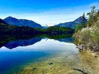  Crystal-clear waters and dramatic peaks