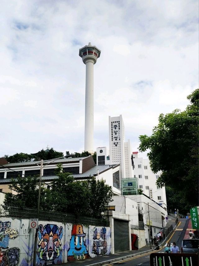 부산 도심을 한눈에! 맑은 날 산책 겸 다녀온 낮의 부산타워