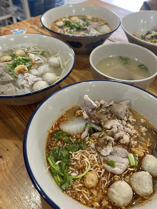 Spicy, slurpy, and soul-warming — just how Thai noodles should be! 🔥🍜
