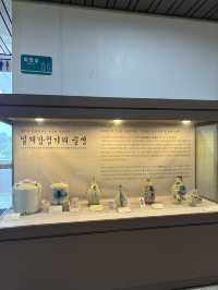 일본 전통 도자기를 구경할 수 있는 실내데이트🫡