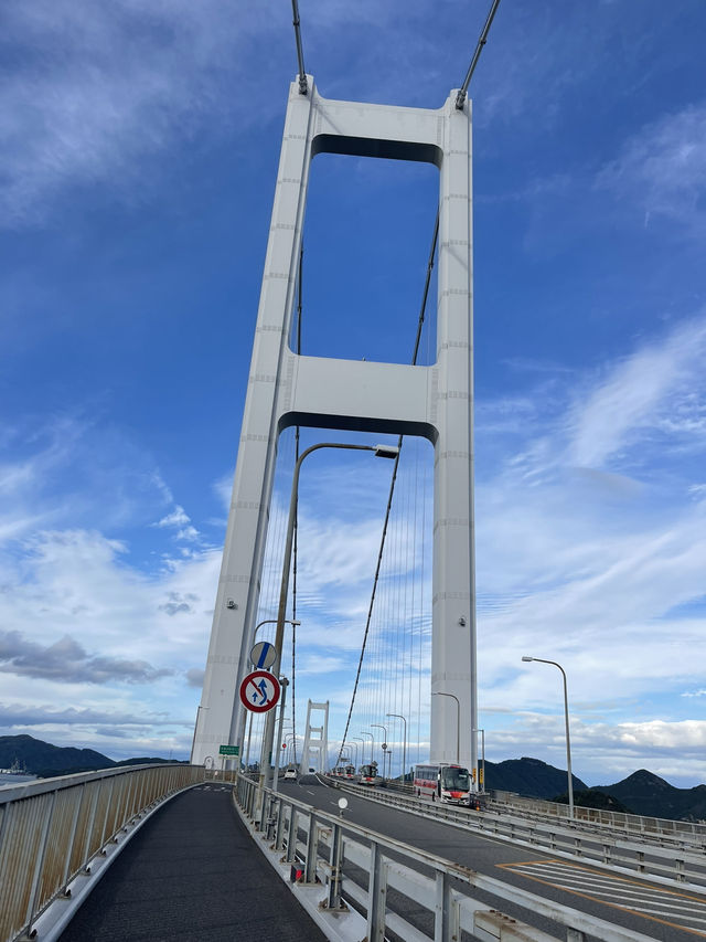 しまなみ海外🌉来島海峡大橋を堪能💕愛媛県今治市