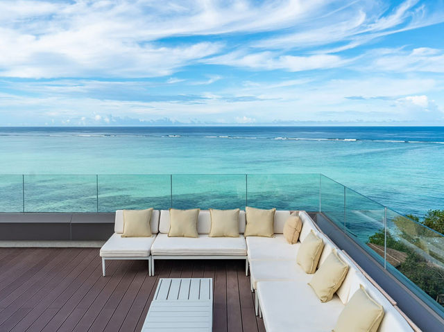 Palau sunrise sea view landison retreat 