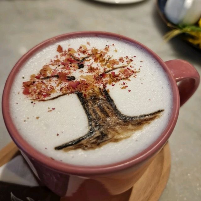 a beautiful eatery