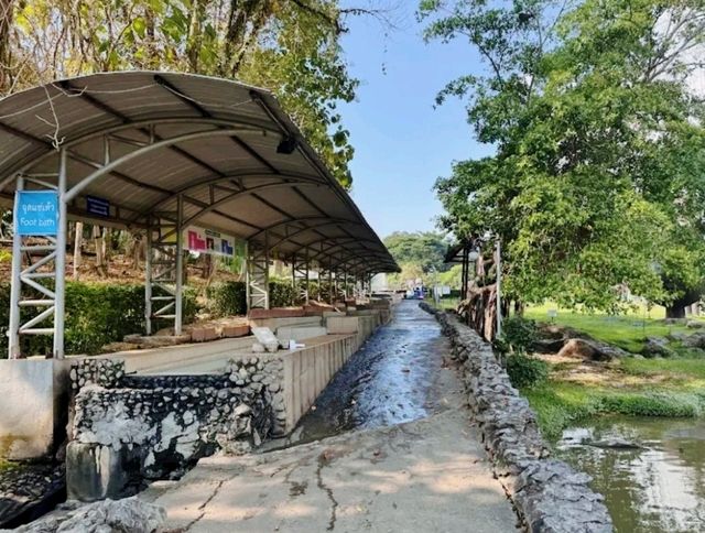 น้ำพุร้อนป่าตึง แหล่งท่องเที่ยวธรรมชาติในแม่จัน