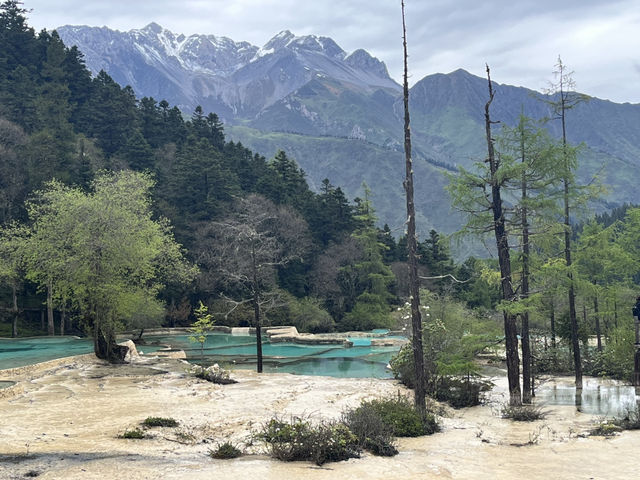 🏞️ Huanglong National Scenic Area – Fairyland at 3,500m Altitude