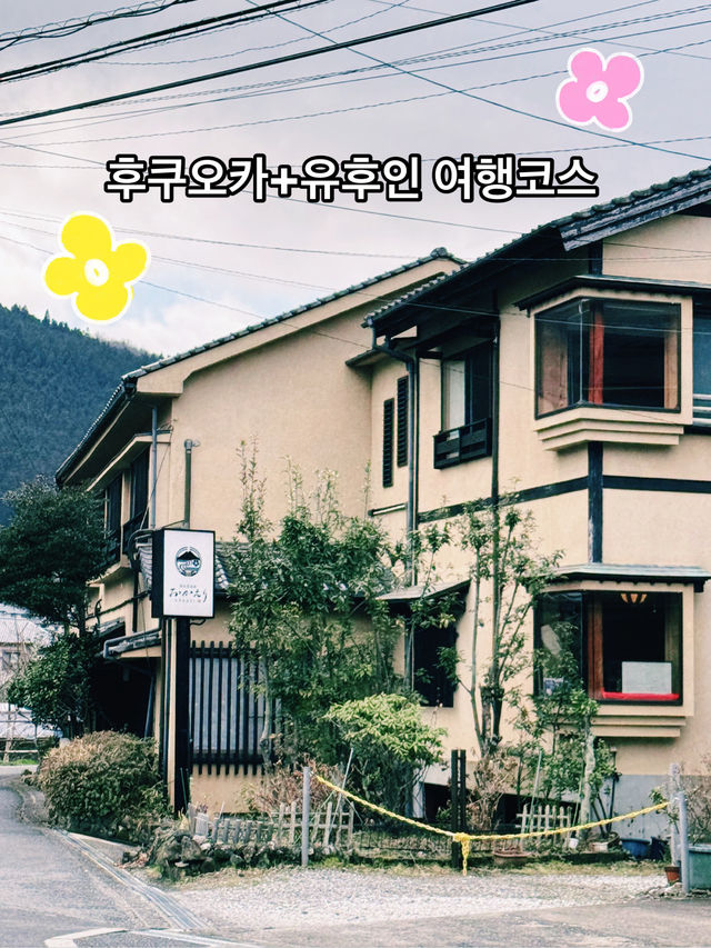🏞 유후인 1박 2일 초특급 여행코스 (이요토미 료칸 + 마메시바 카페)