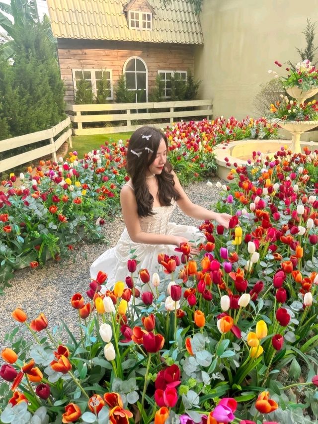 Khu vườn ngập tràn hoa xinh thơ mộng bên Sông mới toanh tại q2 🌷🌸💐