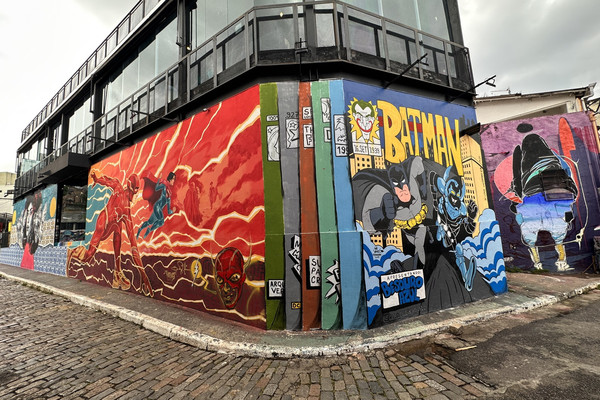 Beco do Batman｜ヴィラ・マダレナのストリートアート天国