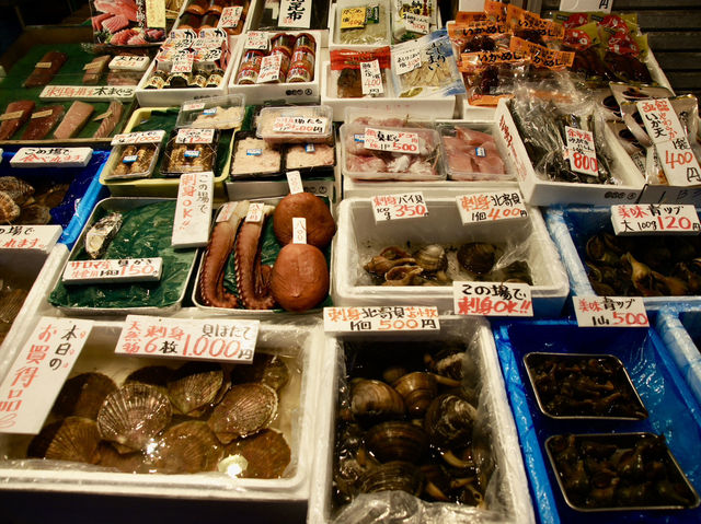 🌊 Bustling, Fresh & Full of Character – Nijo Market, Sapporo