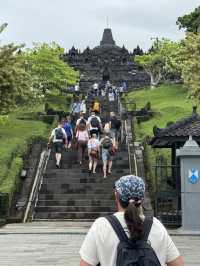 Steps Through Time: A Soulful Morning at Borobudur