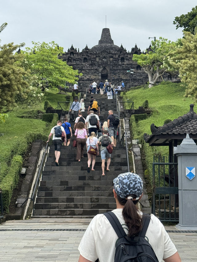 Steps Through Time: A Soulful Morning at Borobudur