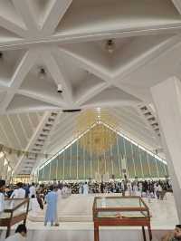 Nice mosque to visit with interesting features!