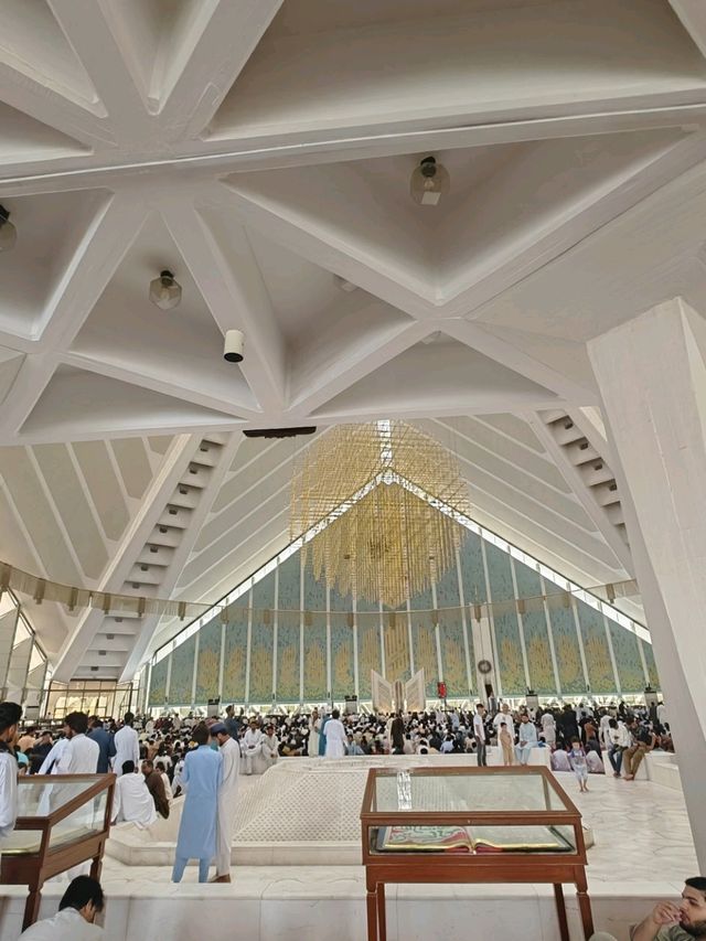 Nice mosque to visit with interesting features!