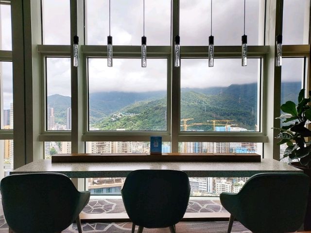 🛏 深圳鹽田凱悅｜高層山海景房的一夜靜修
