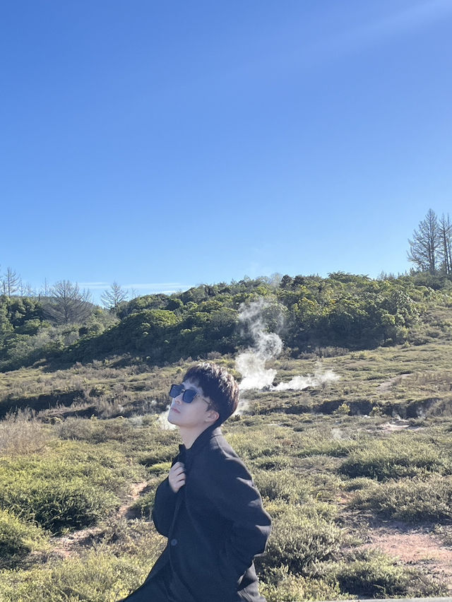 ☁️ Slow Travel in Taupō: Brunch, Waterfalls & a Golden Glow 🌿🌞