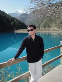 Jiuzhaigou for the first time. 🩵