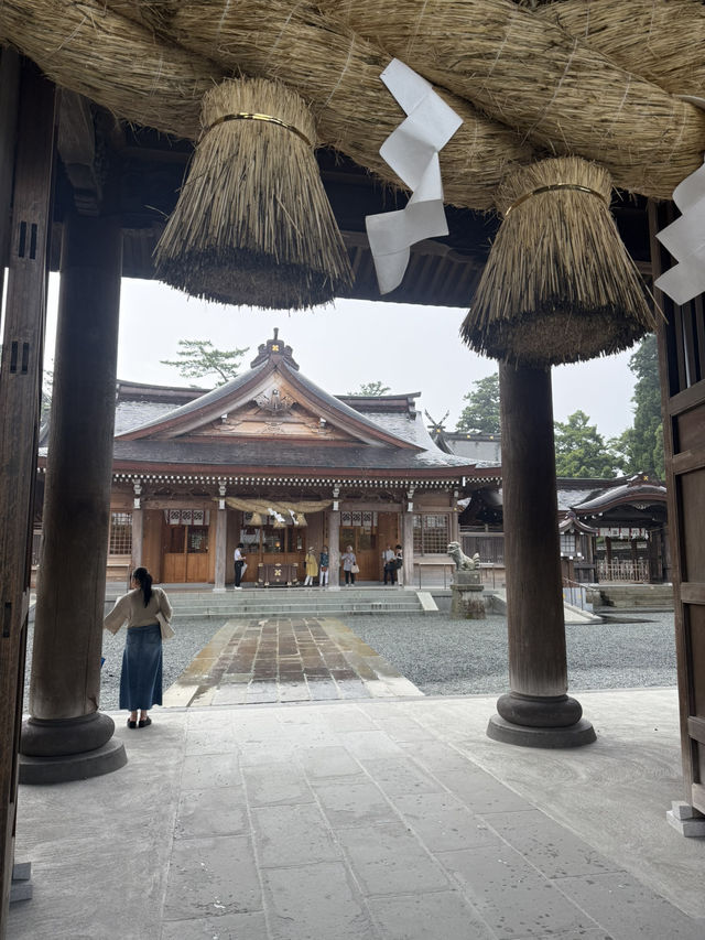 🏯 阿蘇神社（Aso Shrine）— 約2,500年の歴史を持つ肥後国一の宮